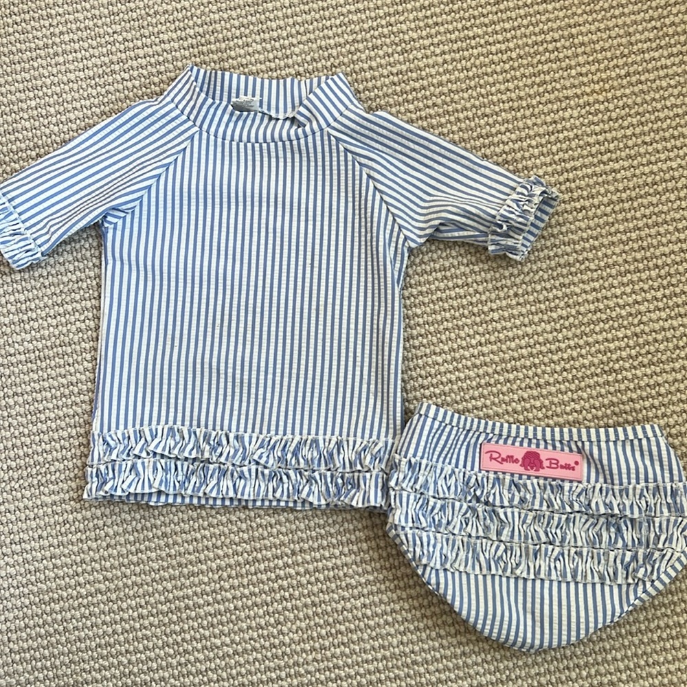 12-18 months ruffle butts bathing suit